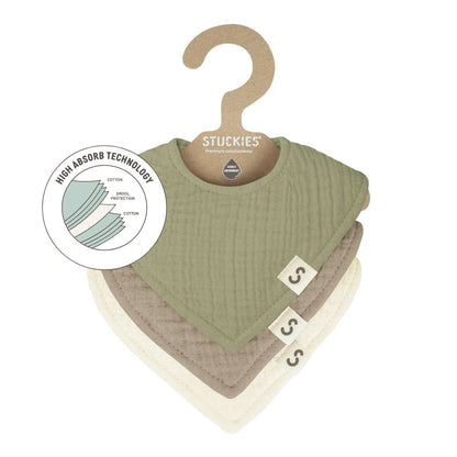 High Absorbency Bibs | 3-Pack