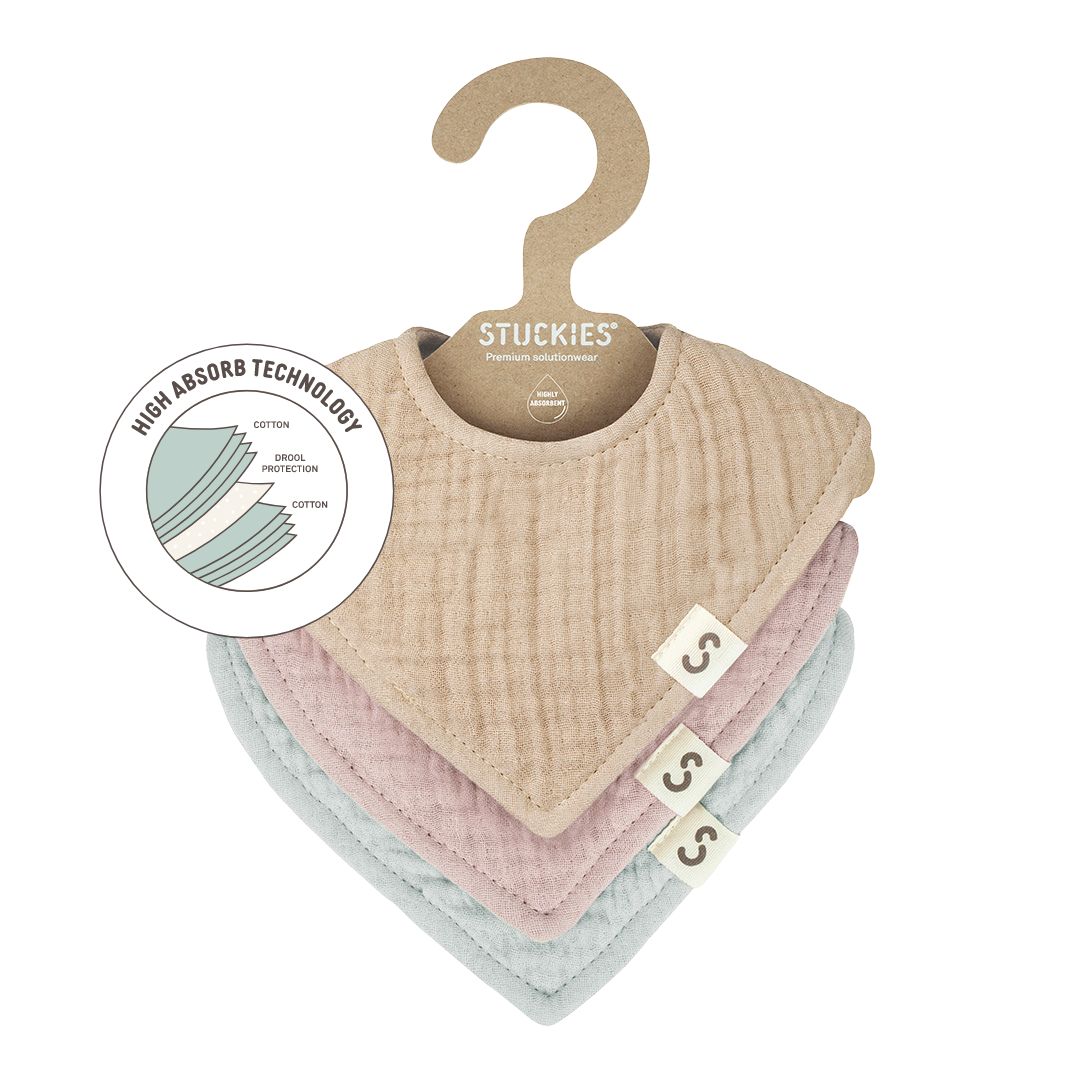 High Absorbency Bibs | 3-Pack